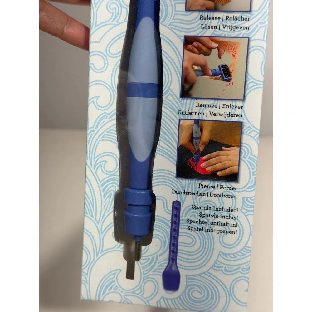 Spellbinders Tool n One T-001 Multi Purpose Craft Tool for Intricate Dies Blue